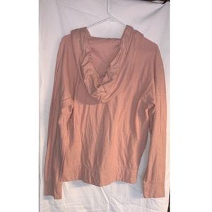 GAP Sweaters - Women's Gap Peach Full Zip Sweatshirt GAP Sweaters - Women's Gap Peach Full Zip Sweatshirt